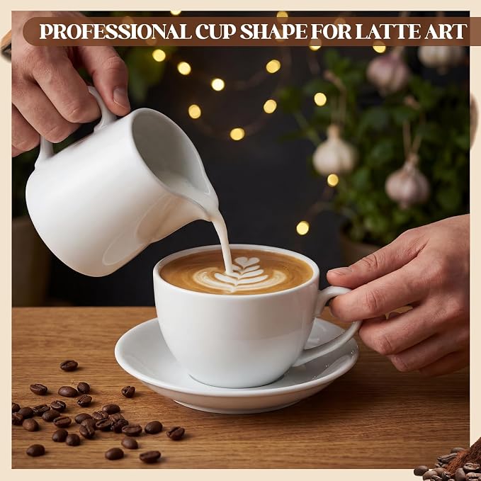 4 Set 16 oz Cappuccino Cups - Image 5