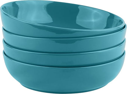 KooK Pasta Bowl, Salad Bowls, Serving Bowls, Large Capacity, Microwave & by Kook