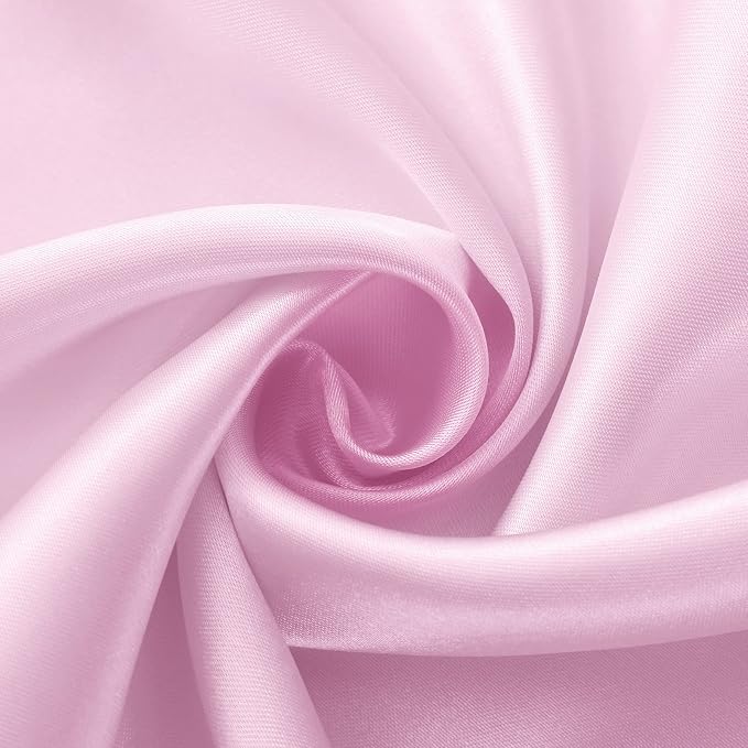 Horbaunal 6 Pack Satin Runners 12 x 72 Inch, Light Pink | Bright Silky Smooth - Image 7