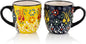 Espresso Cups Set of 2 | 4 oz Small Espresso Cups | Turkish Tea Cups | by CERAMICCI