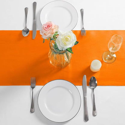 Manyshofu Orange Satin Table Runner 12x72 - Image 2