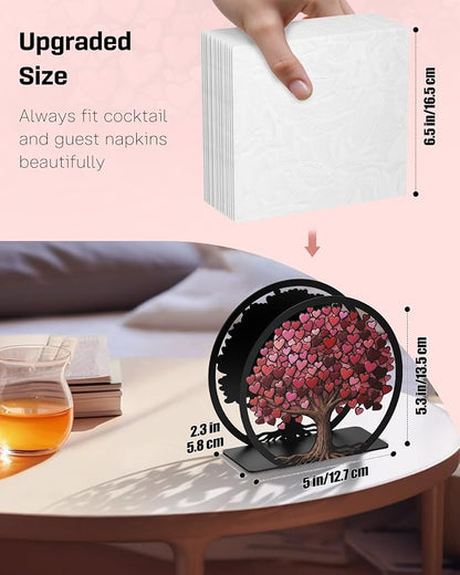 Uniclife Metal Napkin Holder for Table Standing Napkin Dispenser|Luncheon & - Image 2