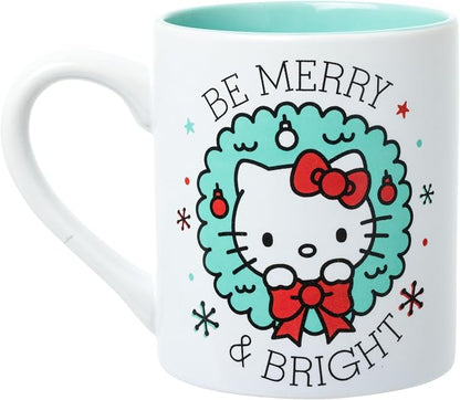 Silver Buffalo Sanrio Hello Kitty Christmas, 2 Pack Ceramic Mug Set, 14oz | - Image 5