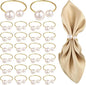 Set of 42 Pearl Napkin Rings by Unknown