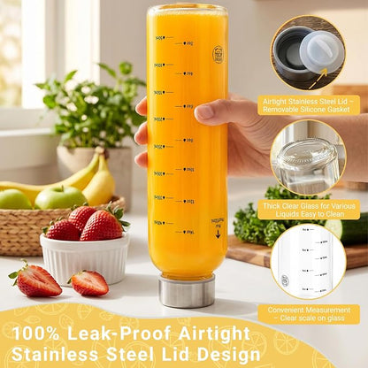 Luxfuel Clear Glass Bottles - Image 4