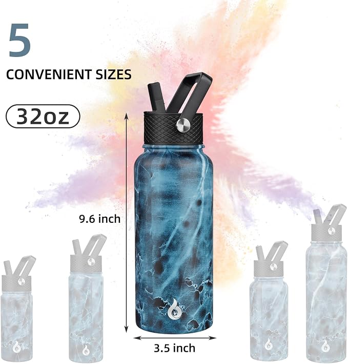 BJPKPK 32oz Insulated Water Bottle - Image 4