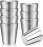 Insulated Stainless Cup, 10 oz Insulated Tumbler, 8 Pack Double Wall by Offiper