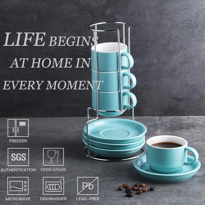Sweejar Porcelain Espresso Cups - Image 2