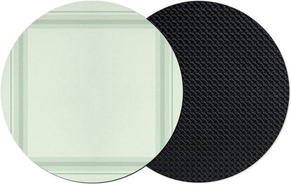 Sage Green Coasters Set of 2 Absorbent Coasters by Unknown
