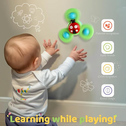 Suction Cup Spinner Airplane Travel Toys - Image 8