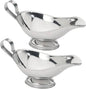 Stainless Steel Gravy Boat – Elegant Sauce Server by GEEXDEPOT