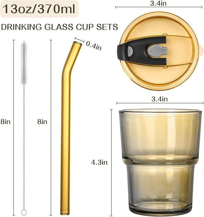 13oz Reusable Iced Coffee Tumbler - Image 2