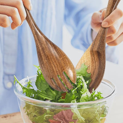 Salad Tongs, Wooden Spoons, Salad Tongs - Image 3