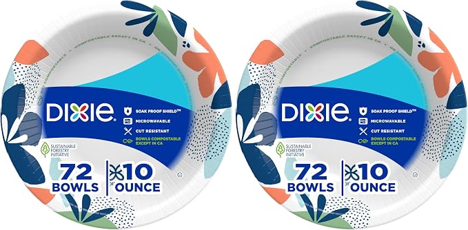 Dixie Paper Bowls, 10 Ounce by Unknown