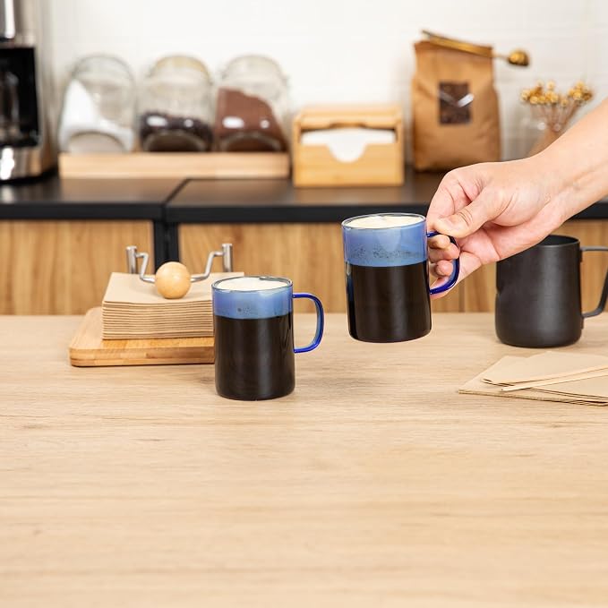 Restaurantware Glass Coffee Mug 12 Count 7 Oz Borosilicate Tea Cup - Image 5