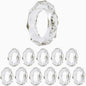 Clear Acrylic Napkin Rings, Thanksgiving by CLEENTABLE