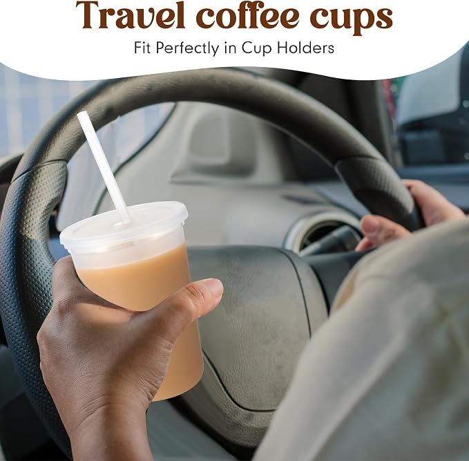 Lounsweer 30 Pcs Clear Reusable Cups - Image 5