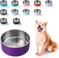 WENBOKMIN Dog Bowl, Stainless Steel Food and Water Bowl, Dishwasher Safe by Wenbokmin