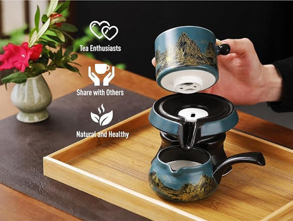 Chinese Tea Set, Gongfu Tea Set, Automatic Tea Set - Image 4