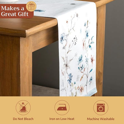Maison d' Hermine Table Runner 100% Cotton 14.50" x 72" | Table Runners 72 - Image 5