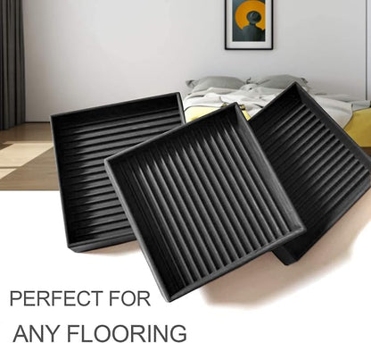 Furniture Coasters, Rubber Furniture Feet, Anti Slide Floor Protector - Image 2
