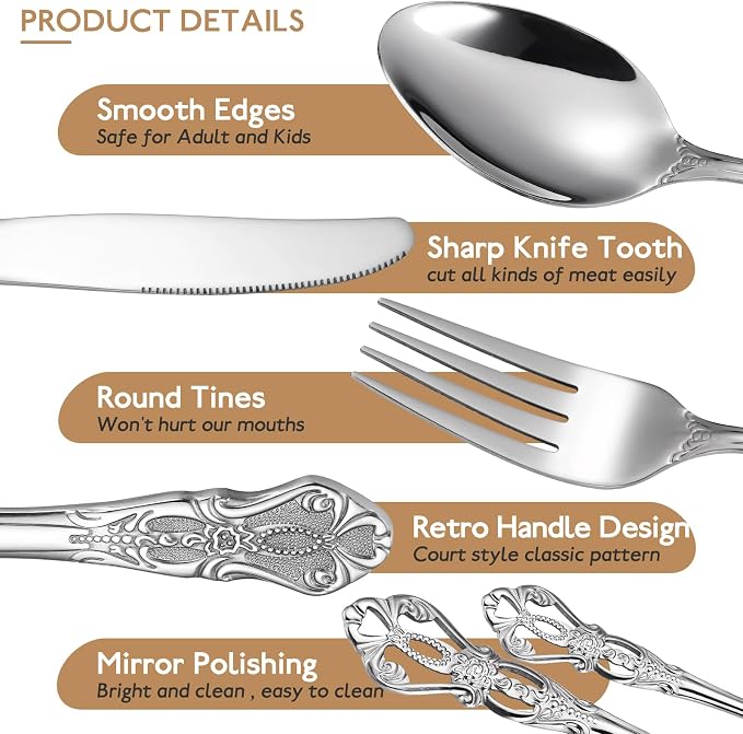 Gorgeous Retro Royal Silverware Set - Image 3