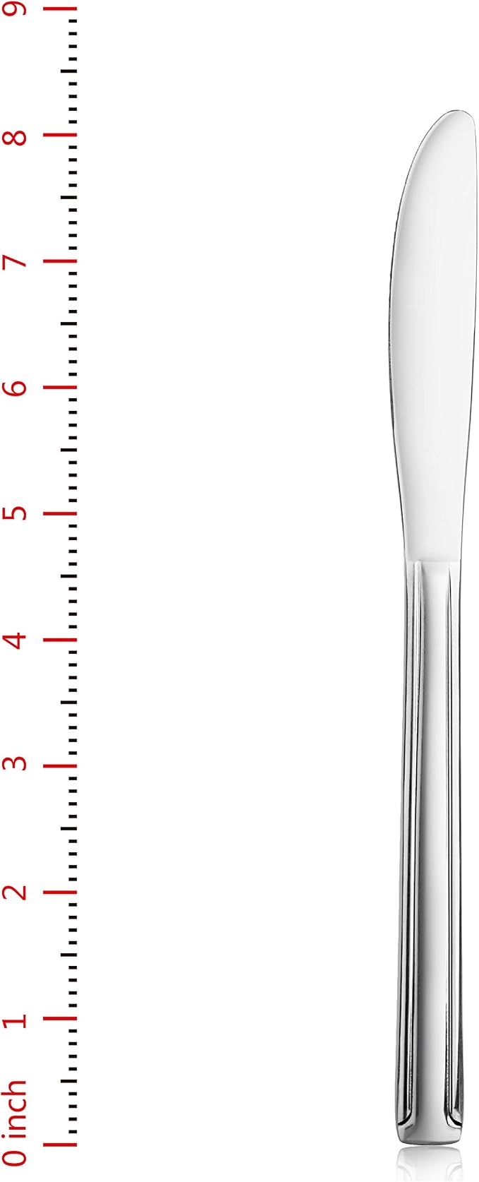 New Star Foodservice Dominion Pattern 18/0 Stainless Steel Dinner Knife - Image 2
