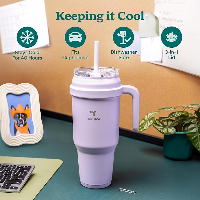 Reduce 50 oz Stainless Steel Tumbler - Image 3