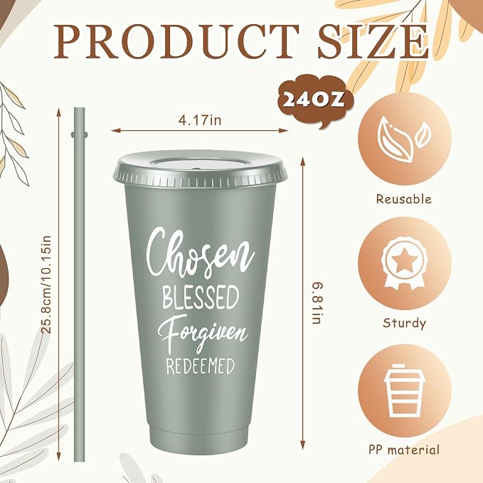 Uiifan 30 Pcs Inspirational Cups Bulk - Image 2