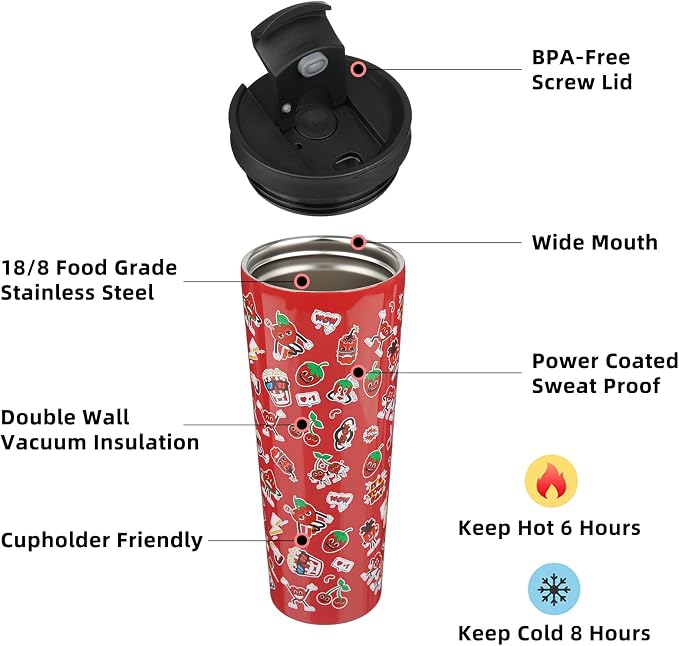 BJPKPK 26 oz Coffee Tumbler - Image 2