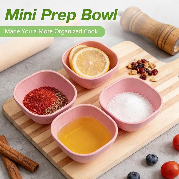 SHECIPIN 12 Pack Unbreakable Dipping Bowls, 4.5 OZ Soy Sauce Dishes，dipping - Image 5