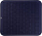 Silicone Dish Drying Mat for Multiple Usage,Easy clean,Eco-friendly,Heat-resistant Silicone Mat for Kitchen Counter or Sink,Refrigerator or Drawer Liner Navy Blue XL 18 inches x 16 inches