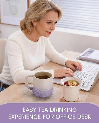 ZENS Tea Mug with Infuser and Lid - Image 6