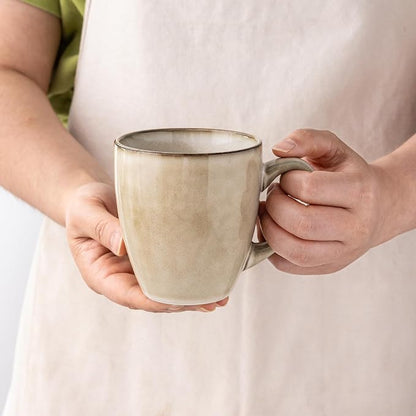 GBHOME Ceramic Coffee Mugs Set of 4, 12oz Stoneware Coffee Mugs Set - Image 4
