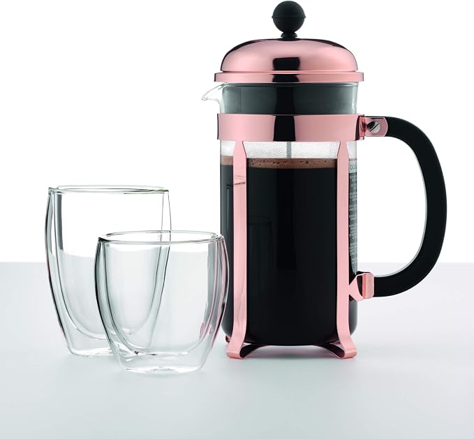 Bodum 8oz Pavina Double Wall Glasses, High Heat Borosilicate Glass - Image 4