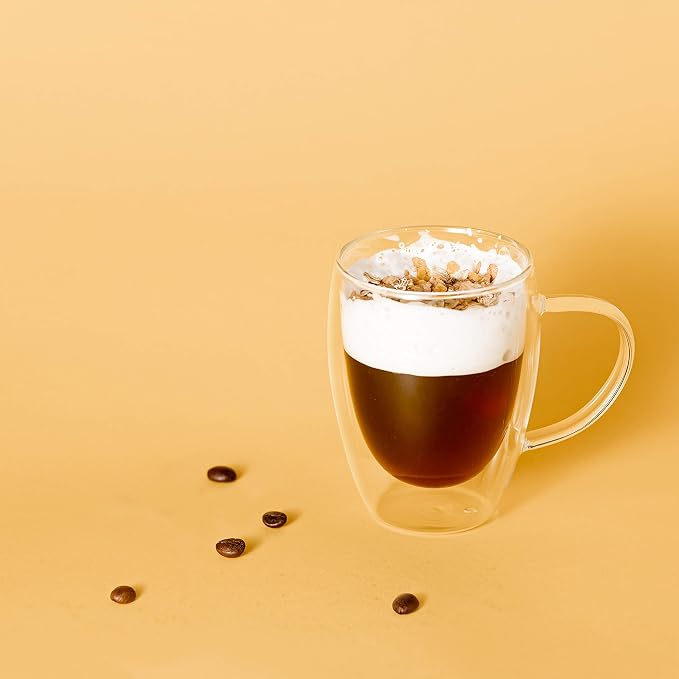 MEWAY 12oz/6 pack Coffee Mugs, Cappuccino - Image 4