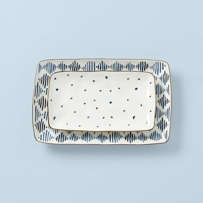 Lenox Blue Bay 2-Piece Nesting Platter Set - Image 5