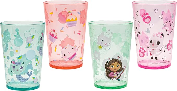 Zak Designs DreamWorks Gabby's Dollhouse Nesting Tumbler Set by ZakDesigns
