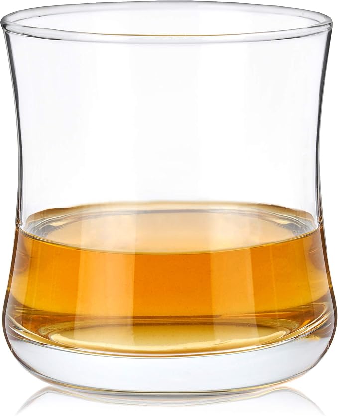 True Bourbon Glass, Whiskey Glasses, Home Bar Glassware, 10 oz Set of 4 - Image 7