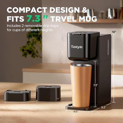 Tastyle Single Serve Coffee Maker Hot and Iced - Image 5