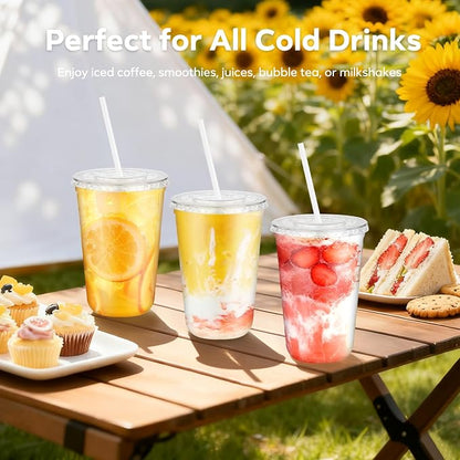 50 Pack 16 oz Plastic Cups - Image 3