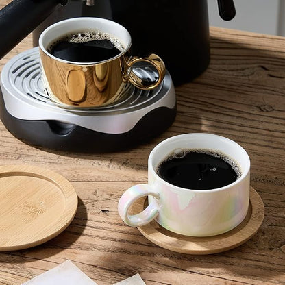 LUKA Porcelain Espresso Cup - Image 7