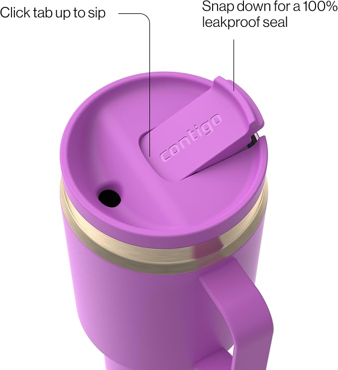Contigo SnapSeal 30 oz Stainless Steel Vacuum-Insulated Tumbler - Image 2