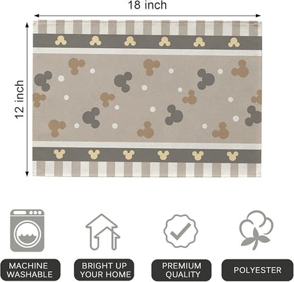 Seliem Grey Placemats Set of 4 - Image 2