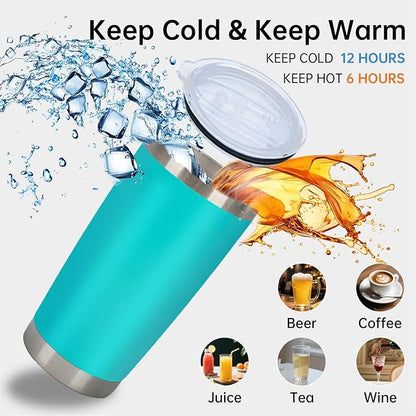 IEOVIEE 32 Pack 20oz Stainless Steel Insulated Bulk Tumblers - Image 6