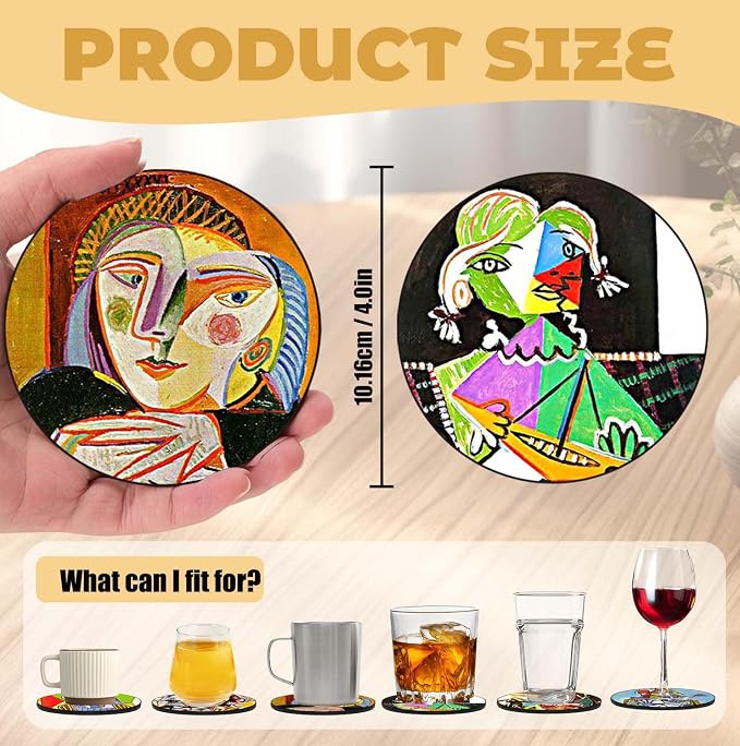 Coasters Set of 6 - Image 2