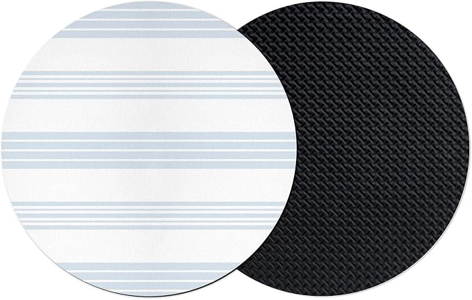 Horizontal Striped Coasters Set of 2, Absorbent Coasters by Unknown