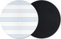 Horizontal Striped Coasters Set of 2, Absorbent Coasters by Unknown