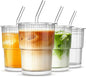 INSETLAN 13oz Glass Tumbler by INSETLAN