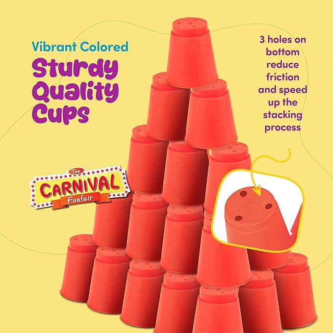 Gamie Stacking Cups Game for Kids - Image 5